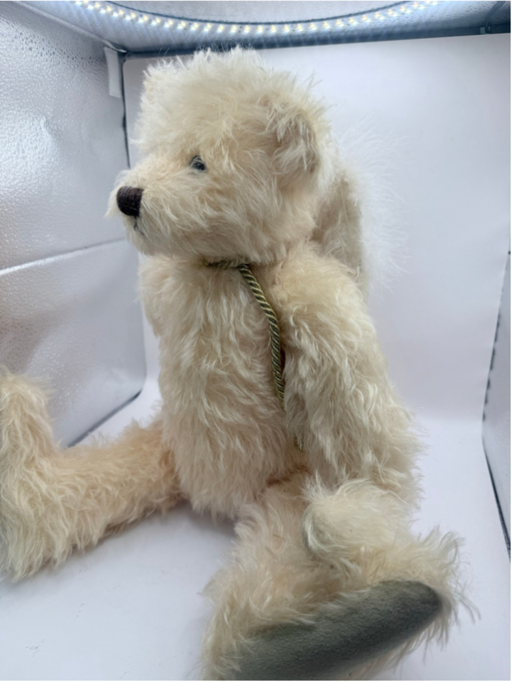 Large Angel Teddy Bear Mohair 18”+ Stuffed Animal - Picture 6 of 14